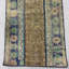 Tapis rétro en laine, tapis géométrique brun 29,1 x 69,7 po