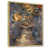 Toile naturelle avec cadre flottant