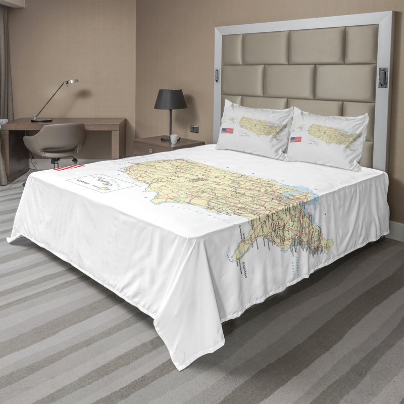 Microfiber Sheet Set, Full Sheet Set + Fitted Sheet + 2 Pillowcases