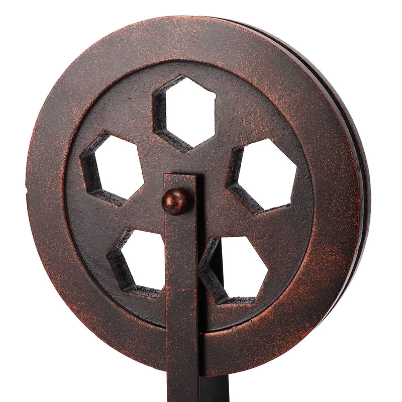 Dey Armed Sconce, Rustic Red