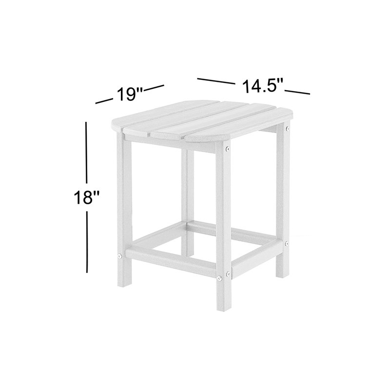 Table d'appoint Vanille, Noir