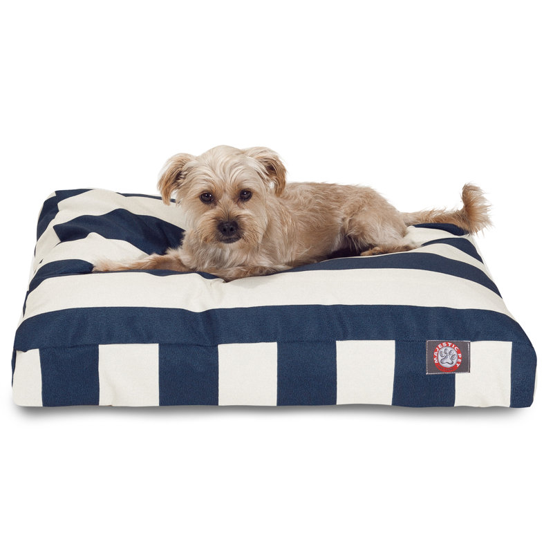 Lit pour animaux Majestic, Bleu marine, Petit (l 20 po x P 27 po x H 4 po)