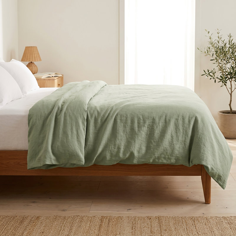 Ensemble de housse de couette Green Branch, Grand lit