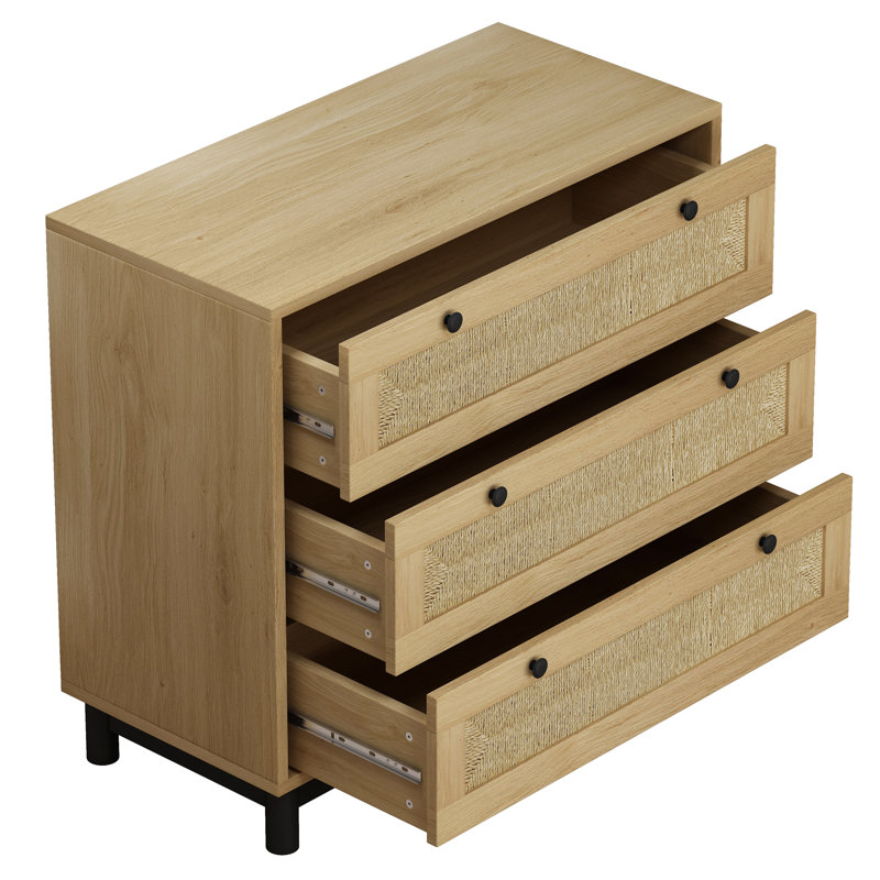 Commode décorative 3 tiroirs Shelford