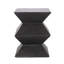 Table d'appoint d'extérieur en béton léger