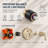 Vintage Shower System Round Rain Shower Head with Handheld Shower Classic Curved Shower Arm-74860094