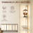 163.5cm Veneered LED Column Floor Lamp
