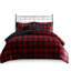 Édredon double / grand avec tissu texturé et housse de coussin assorti moderne