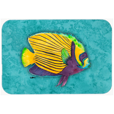 Caroline's Treasures Tropical Fish Glass Cutting Board