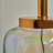 Neven 33Cm Clear/Gold Table Lamp Base