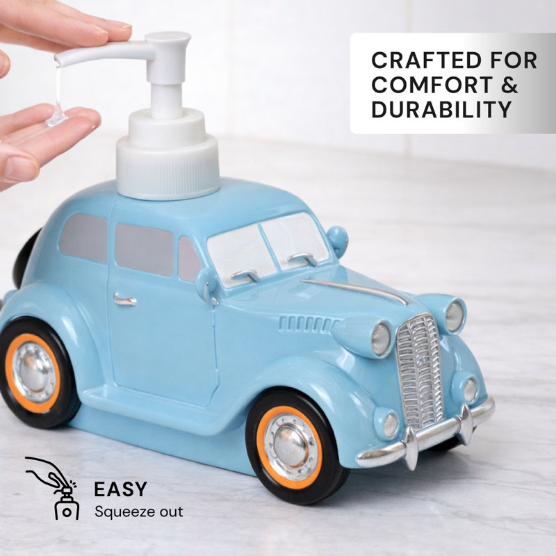Imboden Playful Bathroom Accessories Set of 6 Modern Bath Vanity Decor Set or Christmas Present for Kids