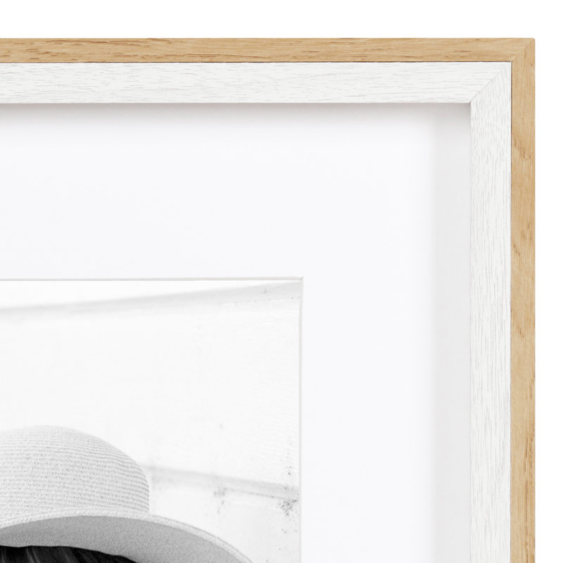 Ensemble de trois cadres photo, Naturel, L 14 po x H 18 po