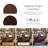 Jeremie Round Solid Wood Base Dining Table