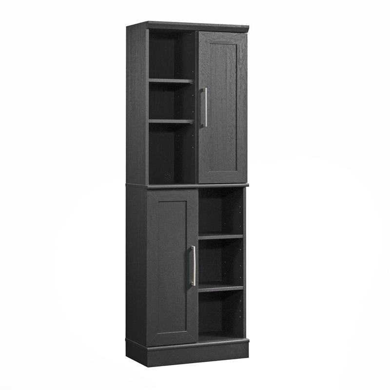 Storage Cabinet, Black Finish