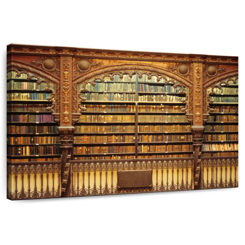 Old Library, 20" H x 30" W