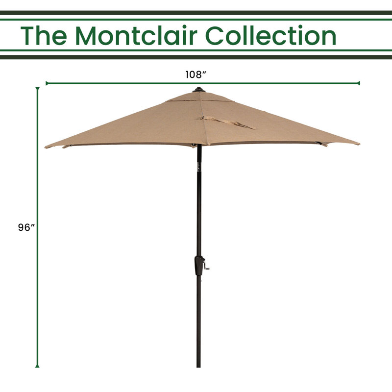 108'' Tilt Market Umbrella, Tan