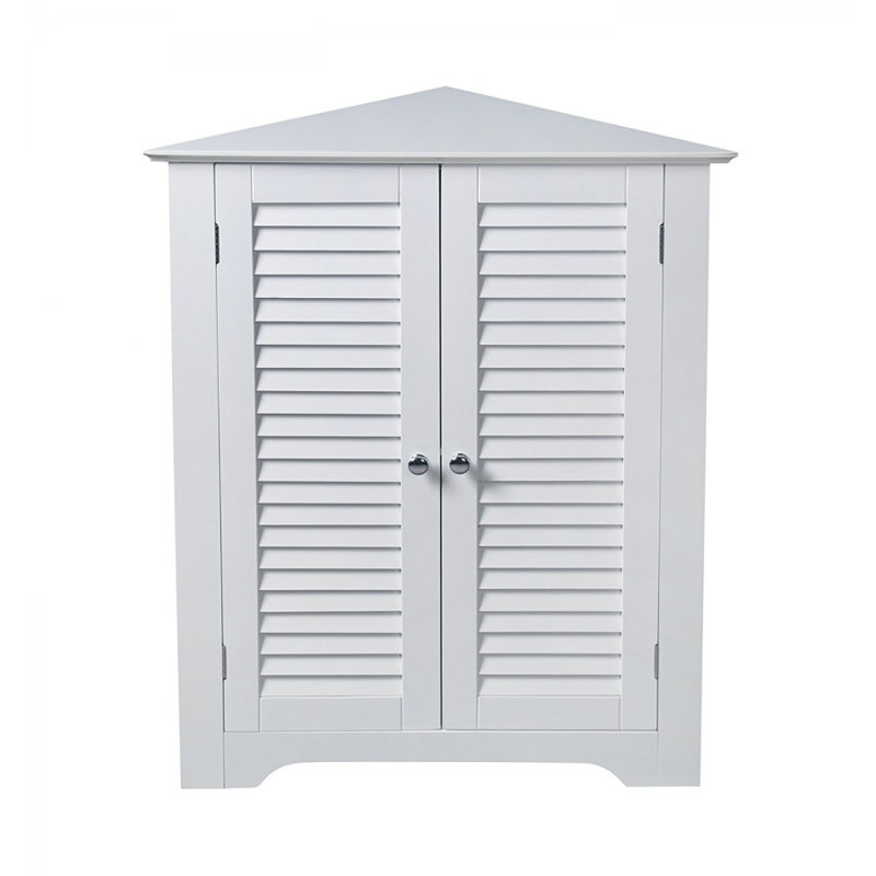 Odense MDF Bathroom Cabinet, White