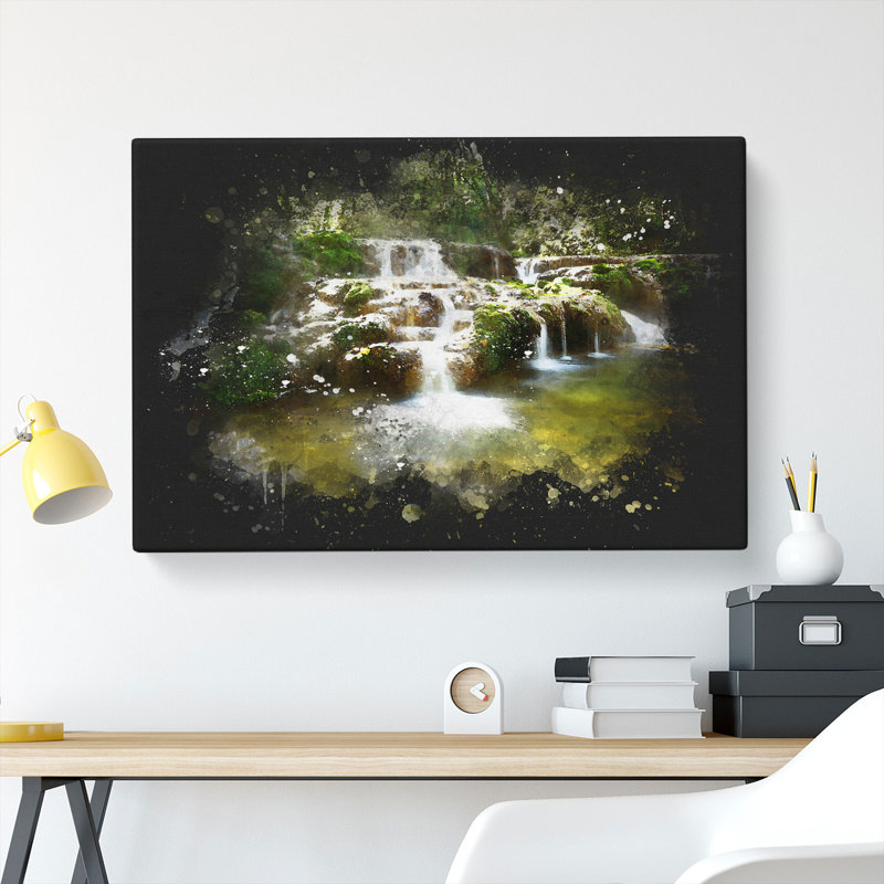 Forest Stream Vol.2 - Wrapped Canvas, 40cm H x 60cm W x 3cm D