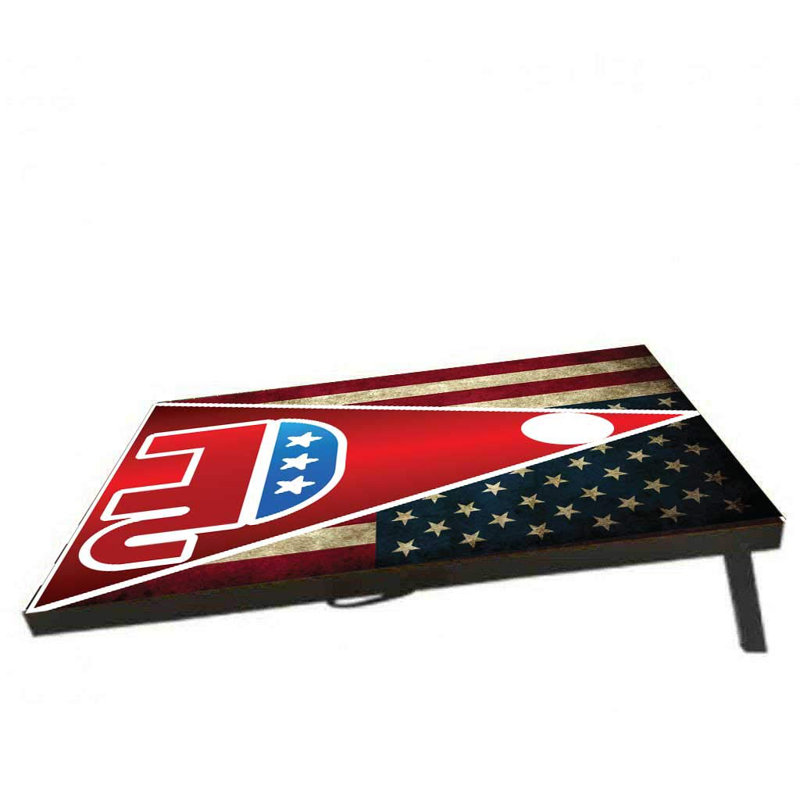 VictoryStore.com Solid Wood Cornhole Set