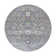 Chelsea Geometric Power Loomed Area Rug in Silver