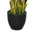 Leaf Artificial Sansevieria Tropical Snake Plant 70cm Faux Sansevieria Tree in Round Pot Liner