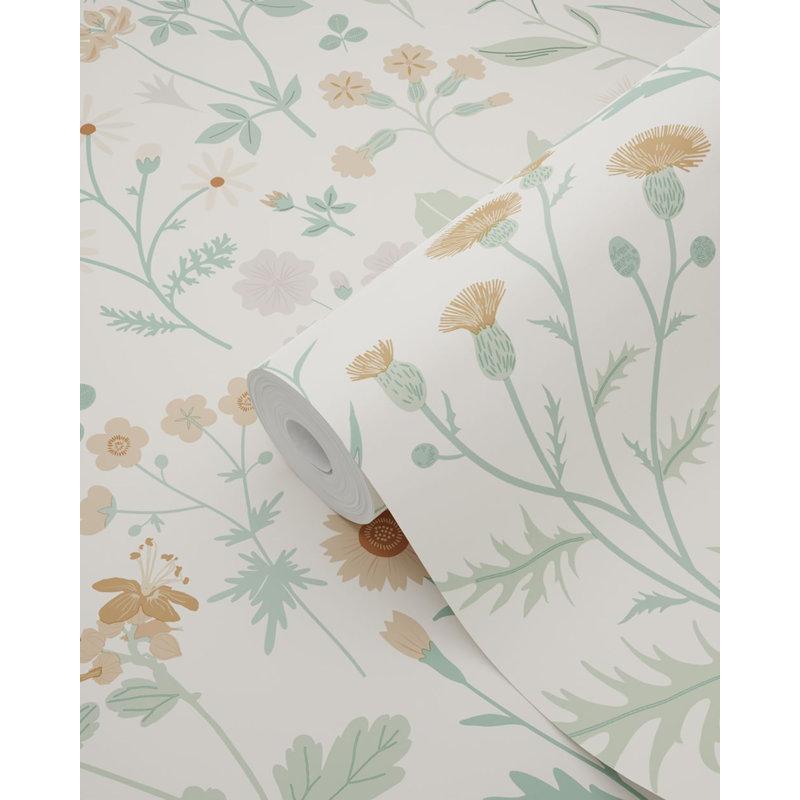 Papier peint Tapati Summer Meadows, Crème