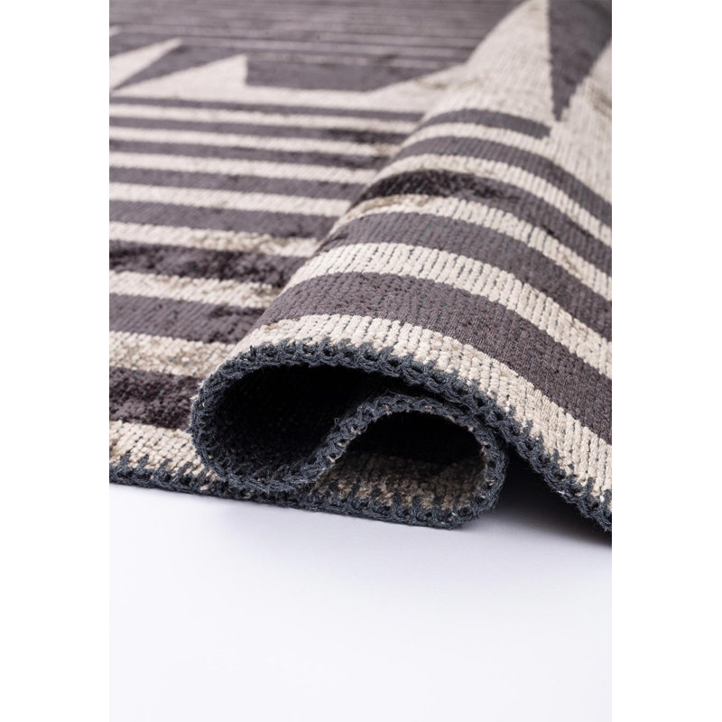 Rapture Geometric Shapes Area Rug, Square 9'