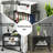16'' H x 19'' W Printer Stand with Wheels