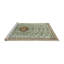 Tapis oriental multicolore tissé à la machine Oriental-1582557440