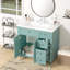 Meuble-lavabo simple avec plateau 35,4 Keiandra