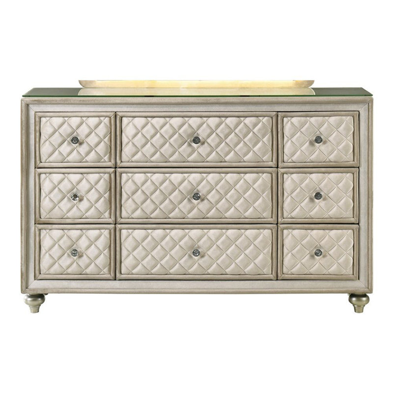Commode 9 tiroirs Haylah