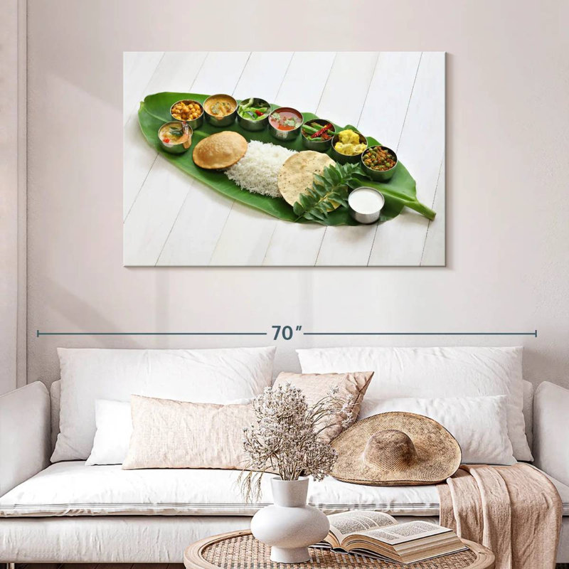 Yarlin South Indian Cuisine, 30" H x 45" W