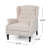 Sophisticated Wingback Recliner For Ultimate Relaxation And Style-1132398308