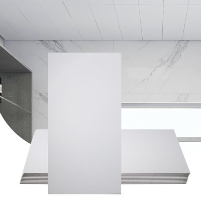 4 ft. x 2 ft. Drop-In PVC Ceiling Tile (Set of 10)