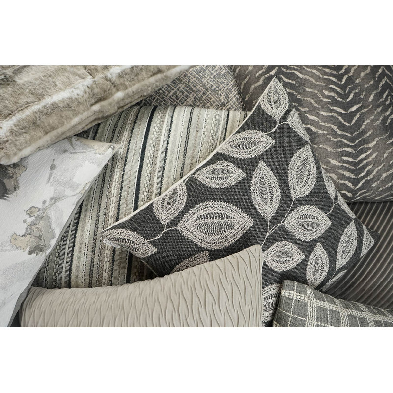 Bond Pillow Cover & Insert, Meteorite, Square 24"