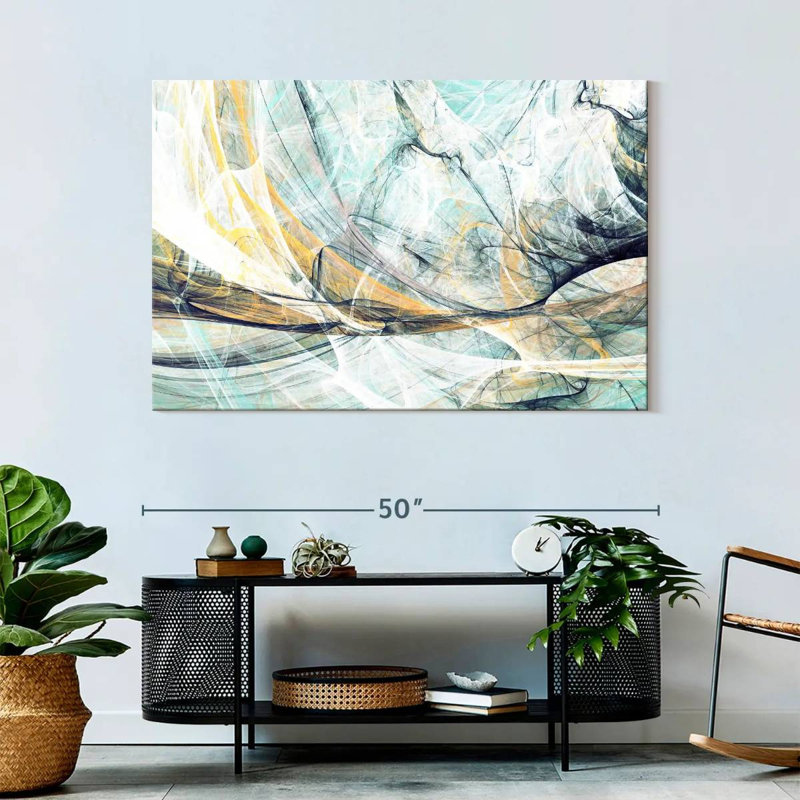 Avery Wispy Dynamic Abstract, 32" H x 48" W