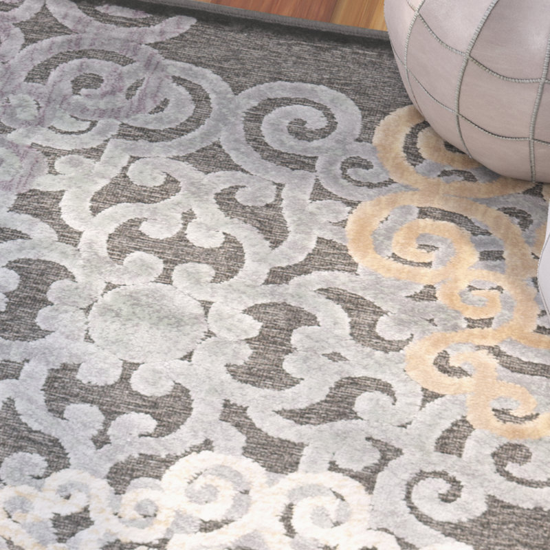 Tapis oriental performance Swatzell, Rectangle 2 pi 7 po x 4 pi