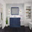 Ensemble de meuble-lavabo simple à simple cuve 48 po de largeur x 22 po de profondeur avec ensemble de robinet