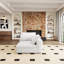 5 grands salons modulaires en forme de nuage: avec coussins en plumes, 2 avec fermeture à glissière, polyvalent, blanc, lit à structure: Design pour chambre d'appoint, rembourrage en duvet, blanc