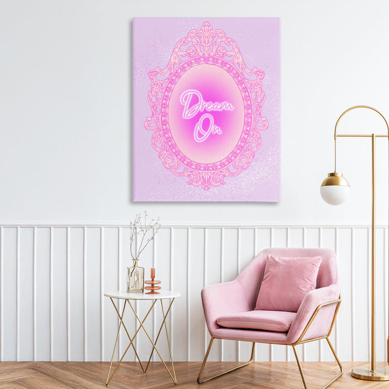 Rêve sur toile miroir ornée, design par Ziwei Li, 30 x 24