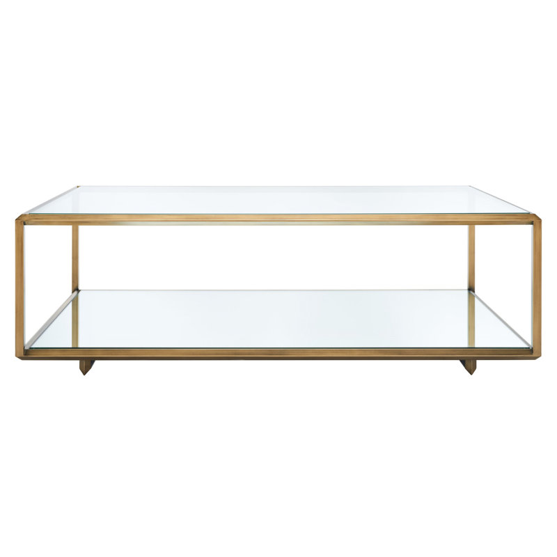 Florabella Glass Coffee Table