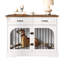 43.3" Farmhouse Dog Crate Furniture