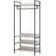 Alva Open Wardrobe with 4 Shelves-665066831