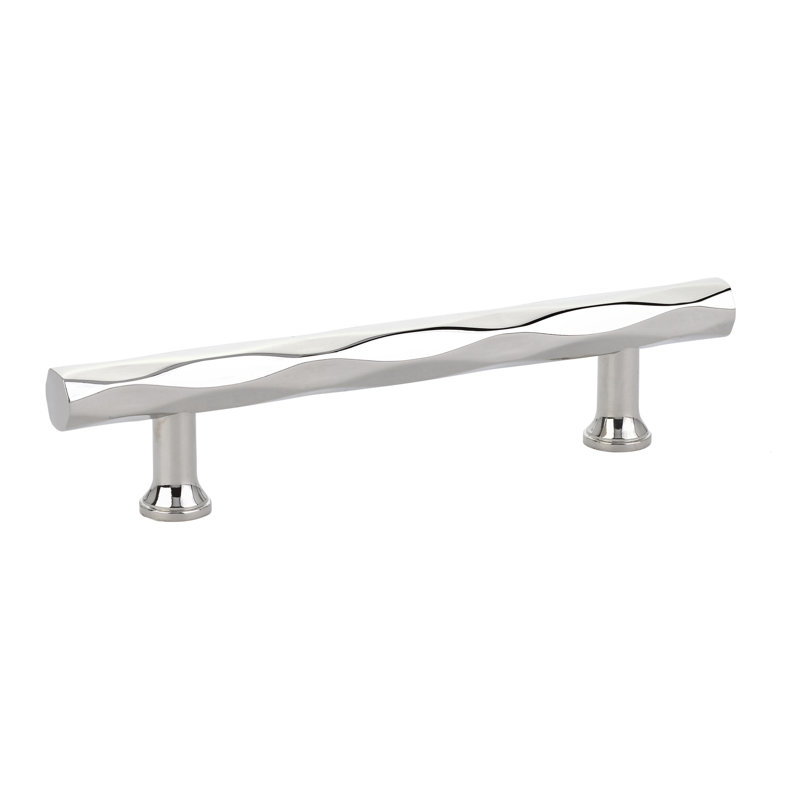 Tribeca 6" Center to Center Bar Pull, 4", Polished Nickel Lifetime
