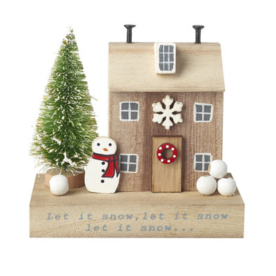 Festive House Christmas Decoration