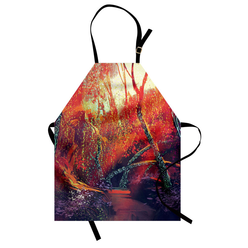 No Pattern Bib Apron