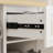Washer Dryer Storage Table With Shelves And Drawer For Laundry Room