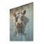 «Grey Powering Hippo Waters Reflect I - Hippopotame sur bois»-885591793