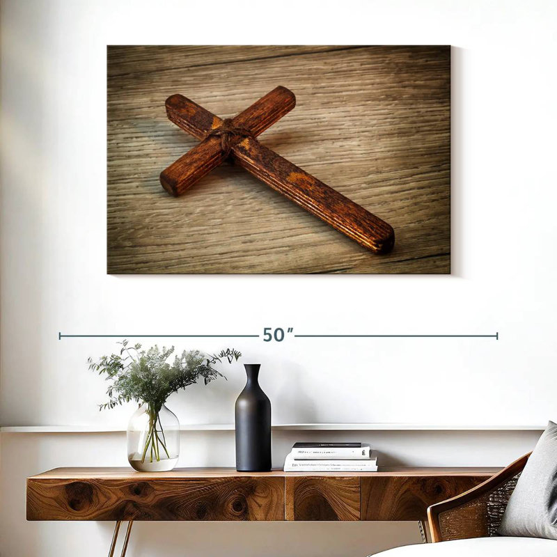 Adella Old Rugged Cross, 26" H x 39" W