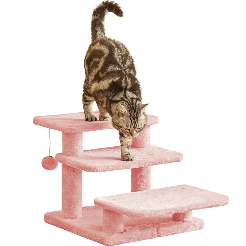 Escalier pour animaux 15 po H, Pink